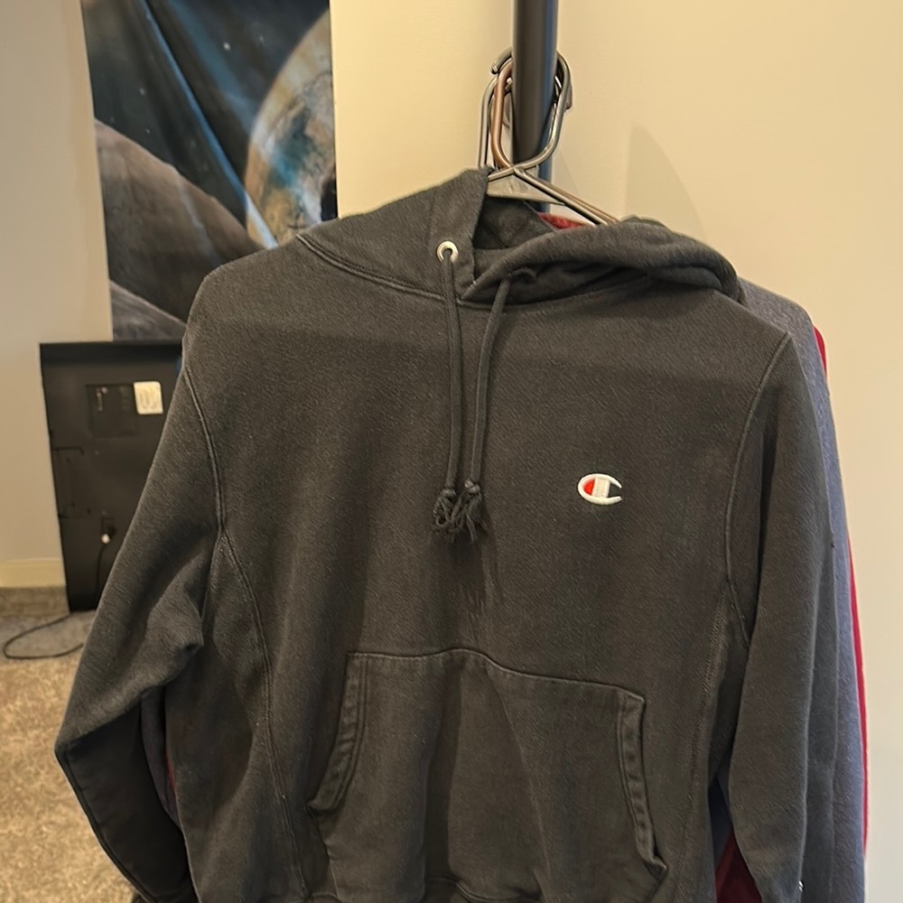 Champion Men's Black Hoodie